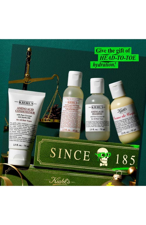 Kiehl's Since 1851 Oh So Soft & Sudsy Set $49 Value In Transparent