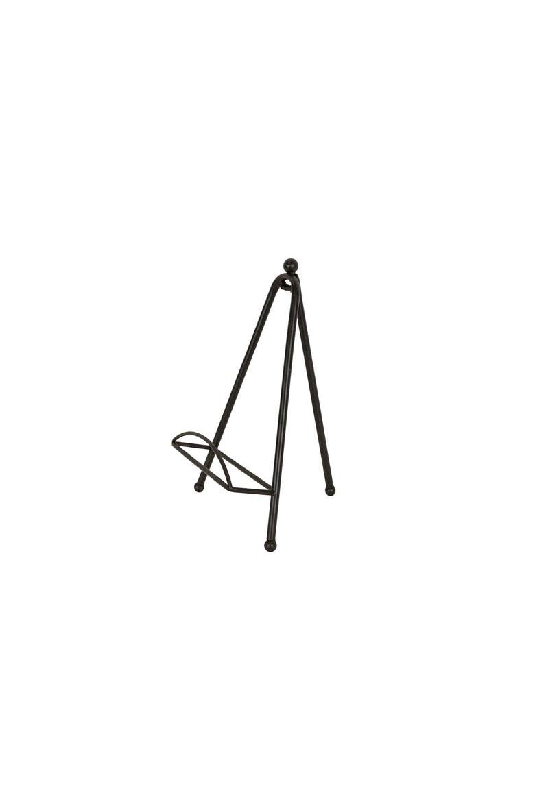 Farmhouse Black Folding Easel, Alternate, color, Black