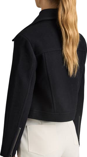 【海外限定】REISSジャケット☆Arlow Cropped Wool-Blend Jacket Reiss Arlow Asymmetric Zip Wool Blend Jacket | Nordstrom