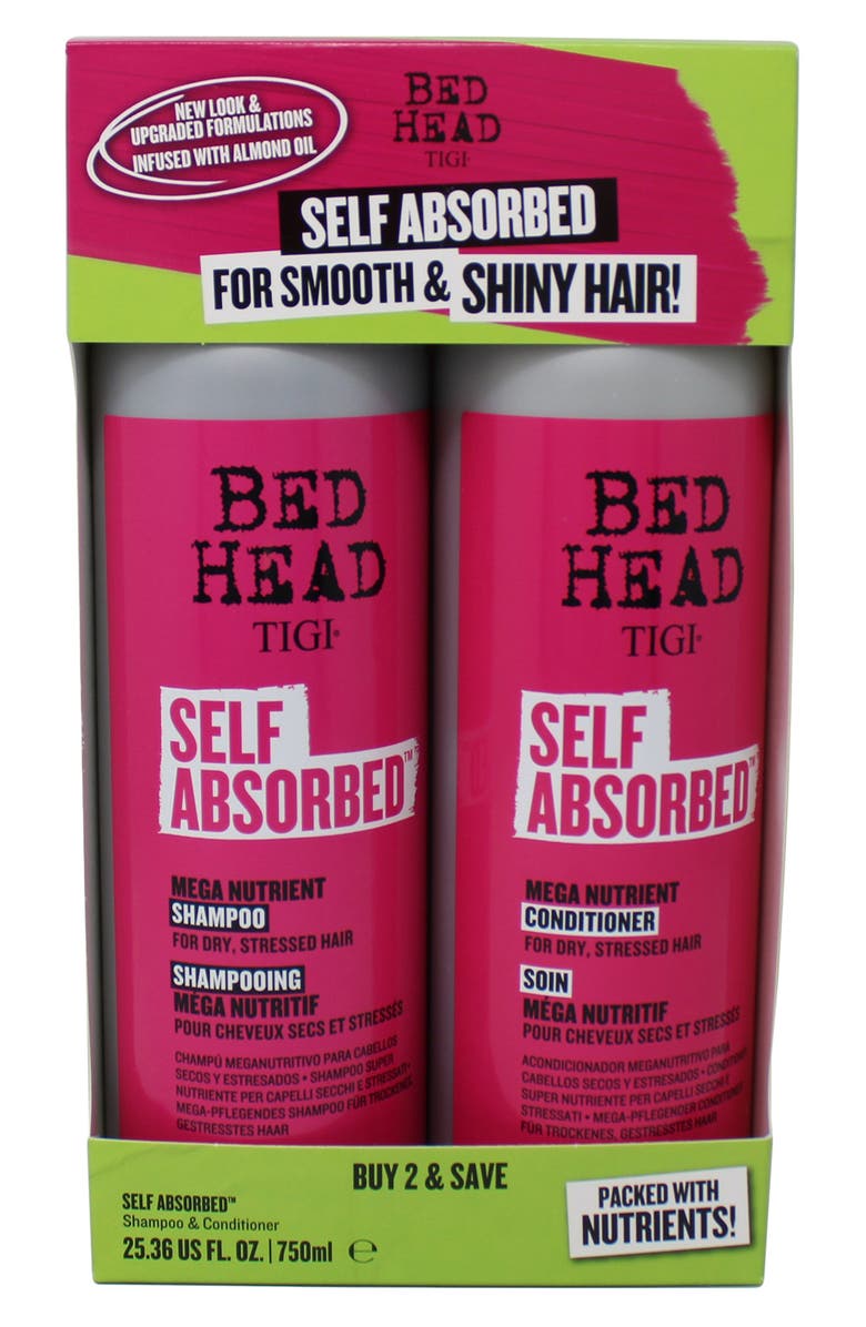 BEDHEAD TIGI Bed Head Self Absorbed Shampoo & Conditioner Set, Alternate, color,
