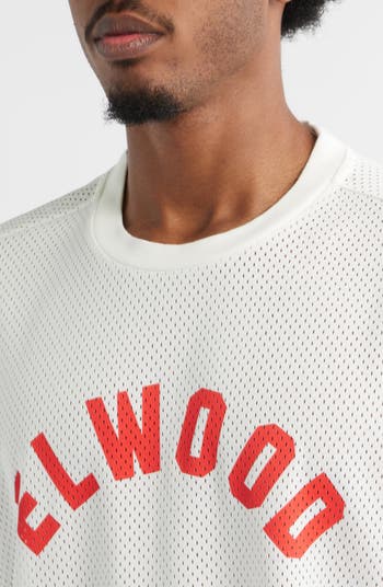 Logo Mesh Graphic T-Shirt