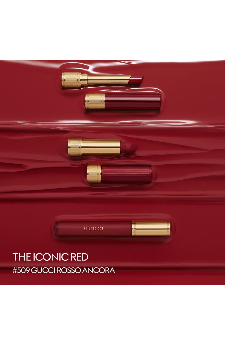 Gucci Rosso Ancora Lipstick Gift Set $147 Value, Alternate, color, 