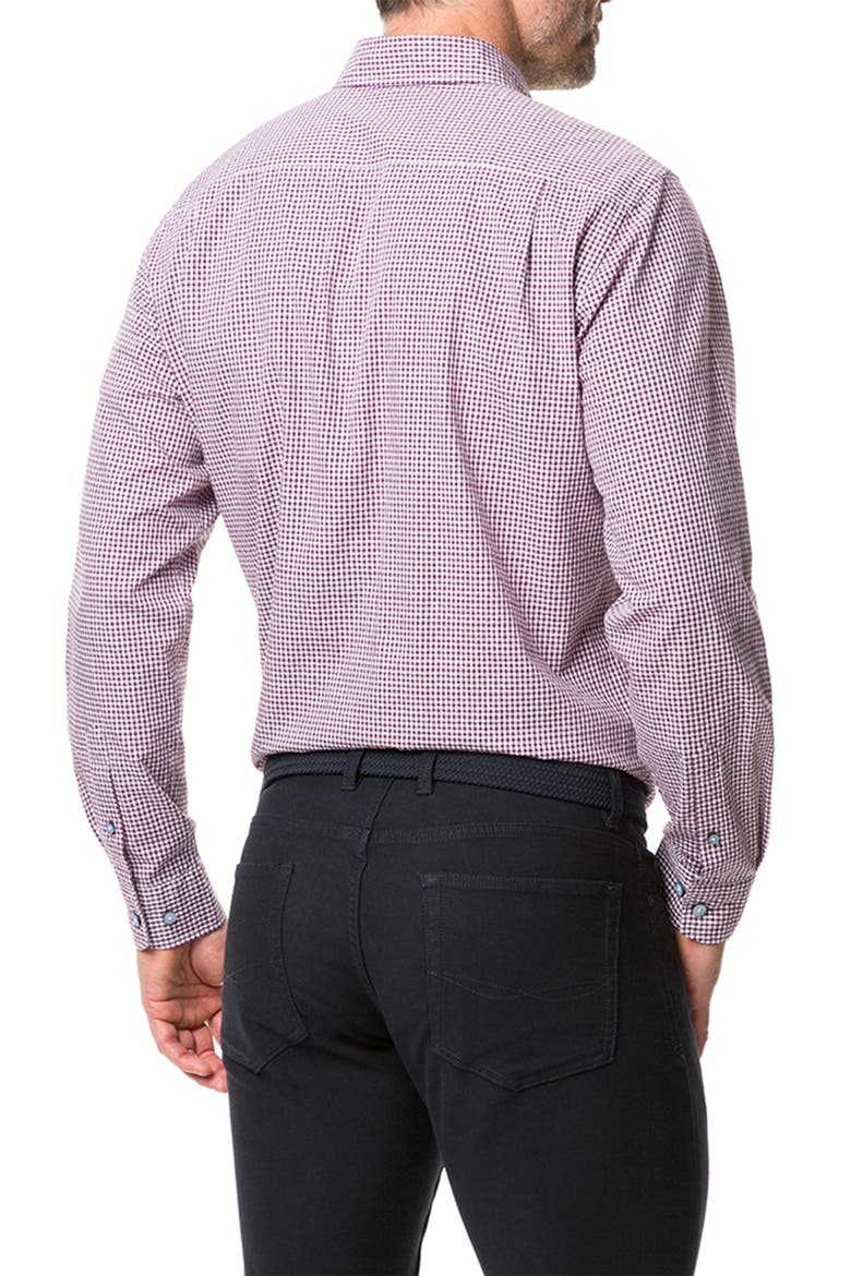 Glenariffe Long Sleeve Shirt, Alternate, color, BURGUNDY