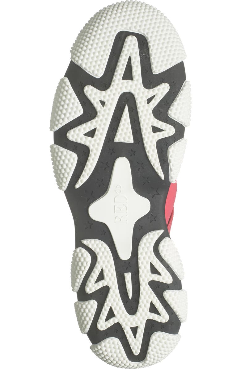 RED Valentino Gored Strap Sneaker Flat, Alternate, color,