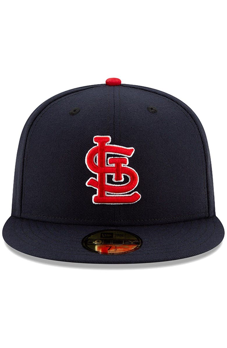 New Era Men's New Era St. Louis Cardinals Red On-Field Authentic Collection 59FIFTY Fitted Hat, Alternate, color,