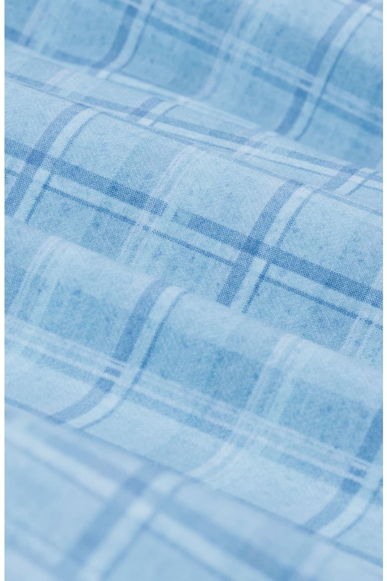 Jimmy OoohCotton® Plaid Button-Up Shirt, Alternate, color, TEAL