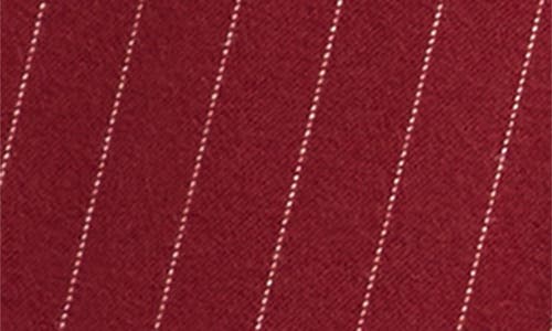Skims Elevated Flannel Crop Pajamas In Red