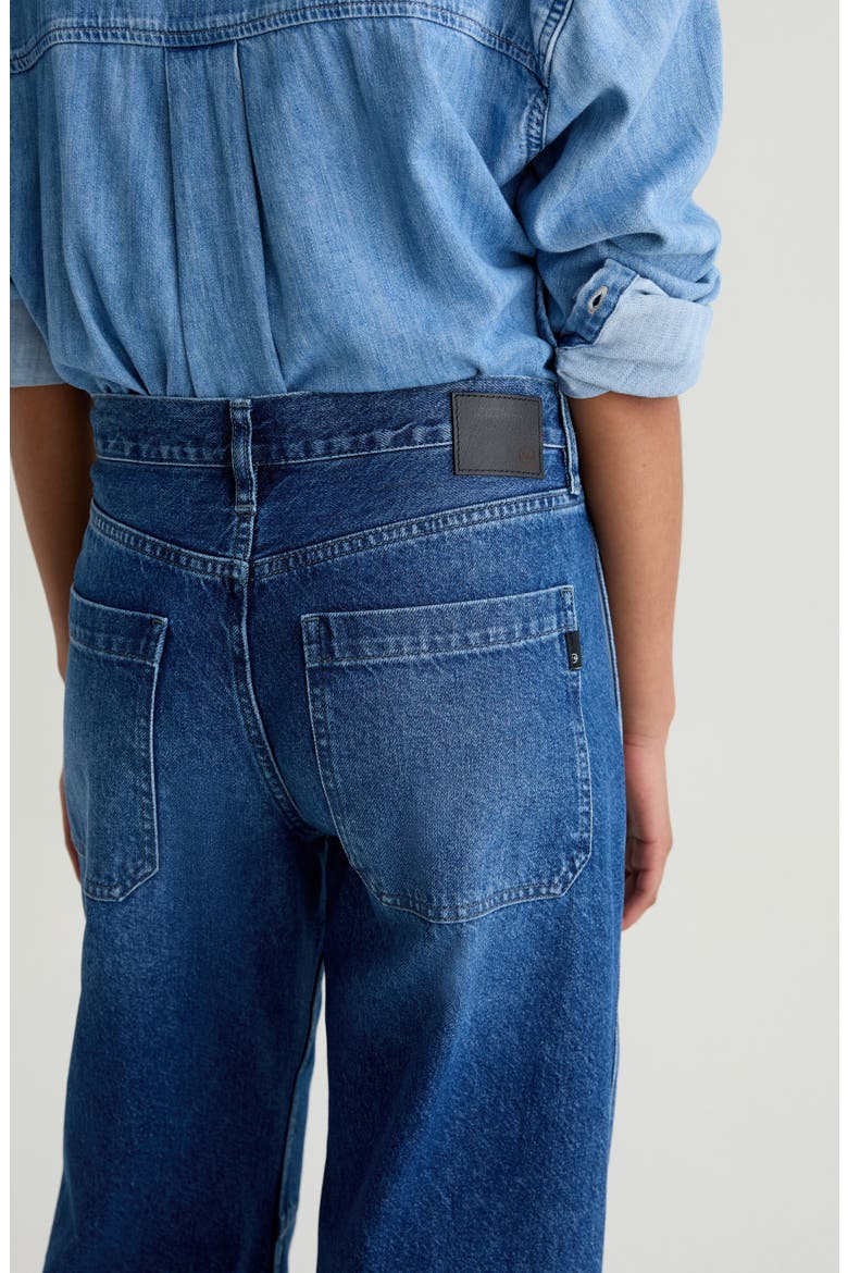 Mercer High Waist Barrel Jeans, Alternate, color, SIDECAR