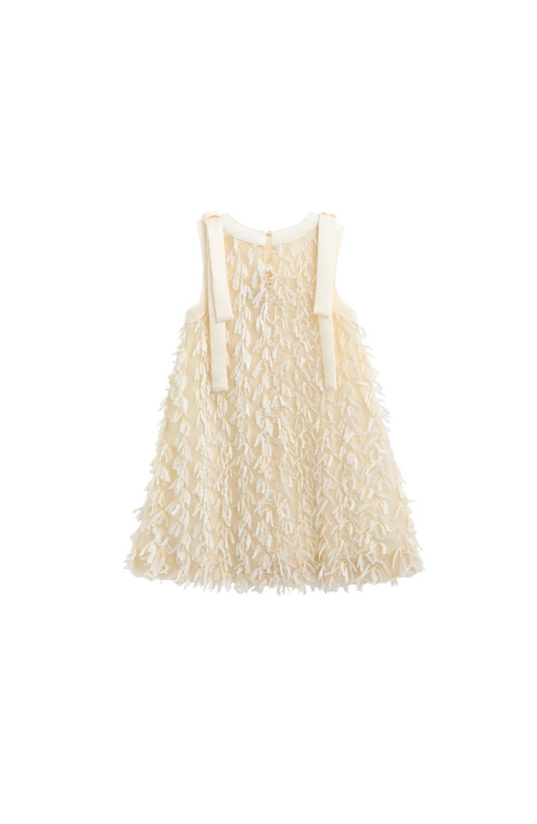 Tulleen Forli Dress, Alternate, color, Champagne