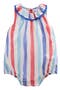 selected Red And Blue Multi Stripe