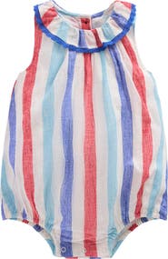Mini Boden Frill Neck Bubble Romper