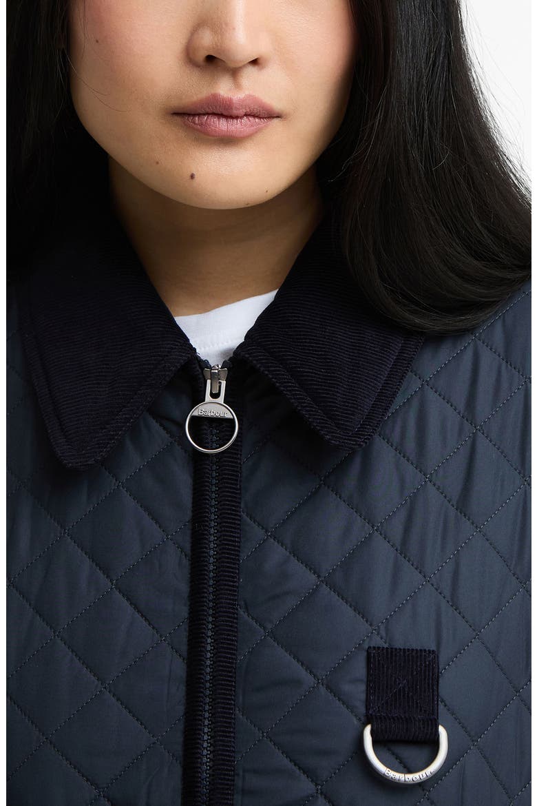Aylesby Quilted Jacket, Alternate, color, DARK NAVY