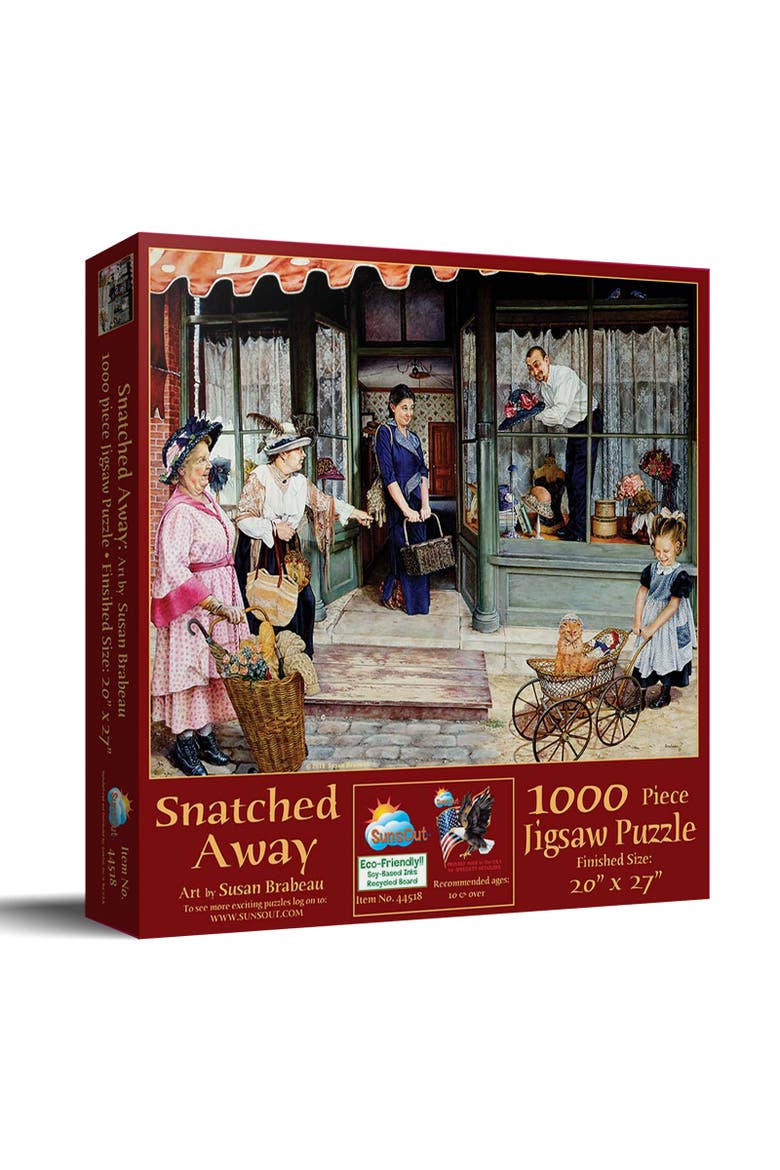 Snatched Away 1000 piece Jigsaw Puzzle for Adults, Main, color, Multicolor