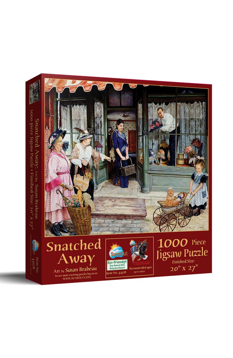 Sunsout Snatched Away 1000 piece Jigsaw Puzzle for Adults, Main, color, Multicolor