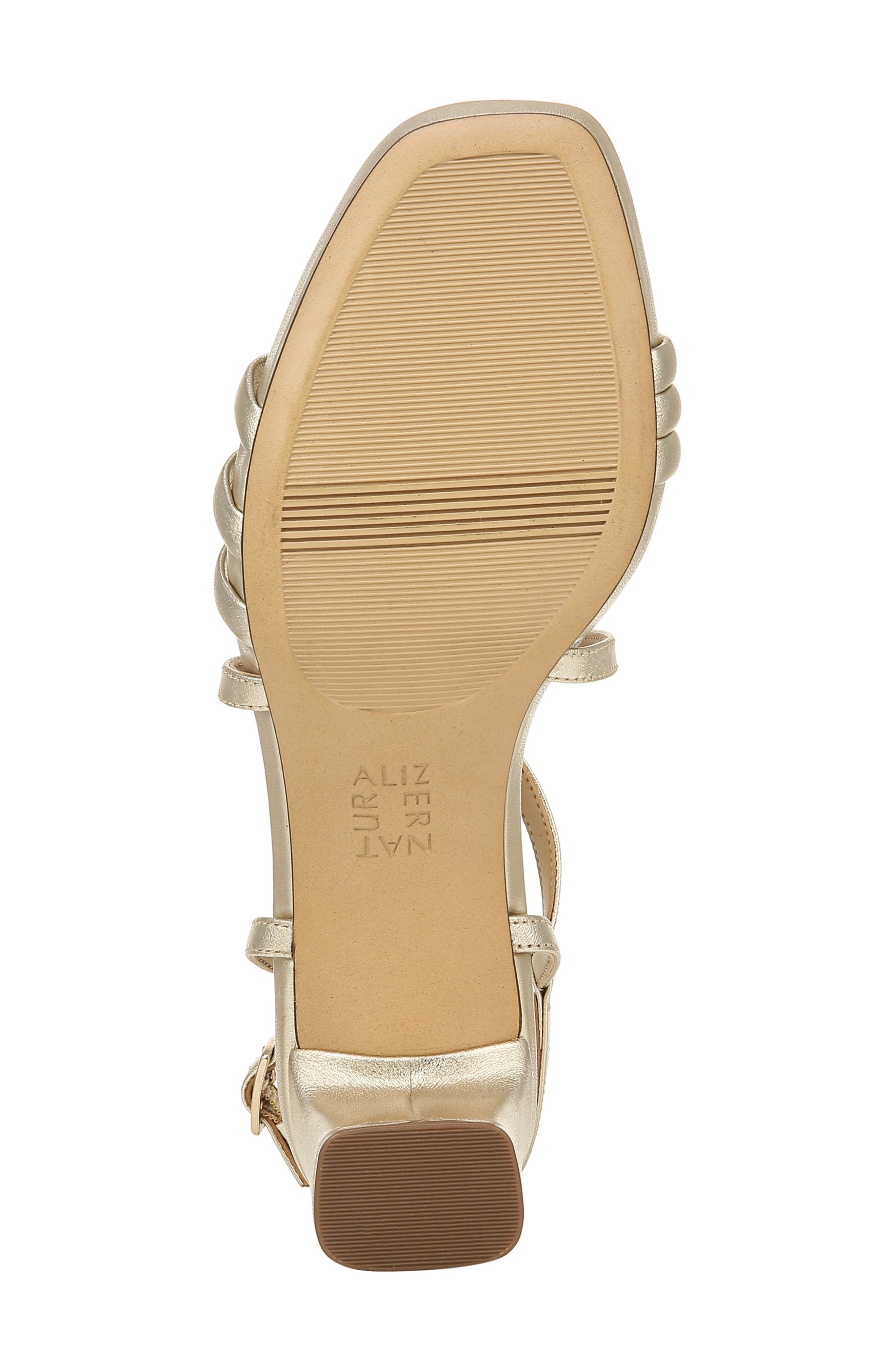 Iris Sandal, Alternate, color, CHAMPAGNE LEATHER