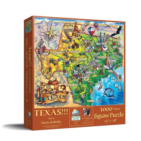 Texas 1000 piece Jigsaw Puzzle for Adults
