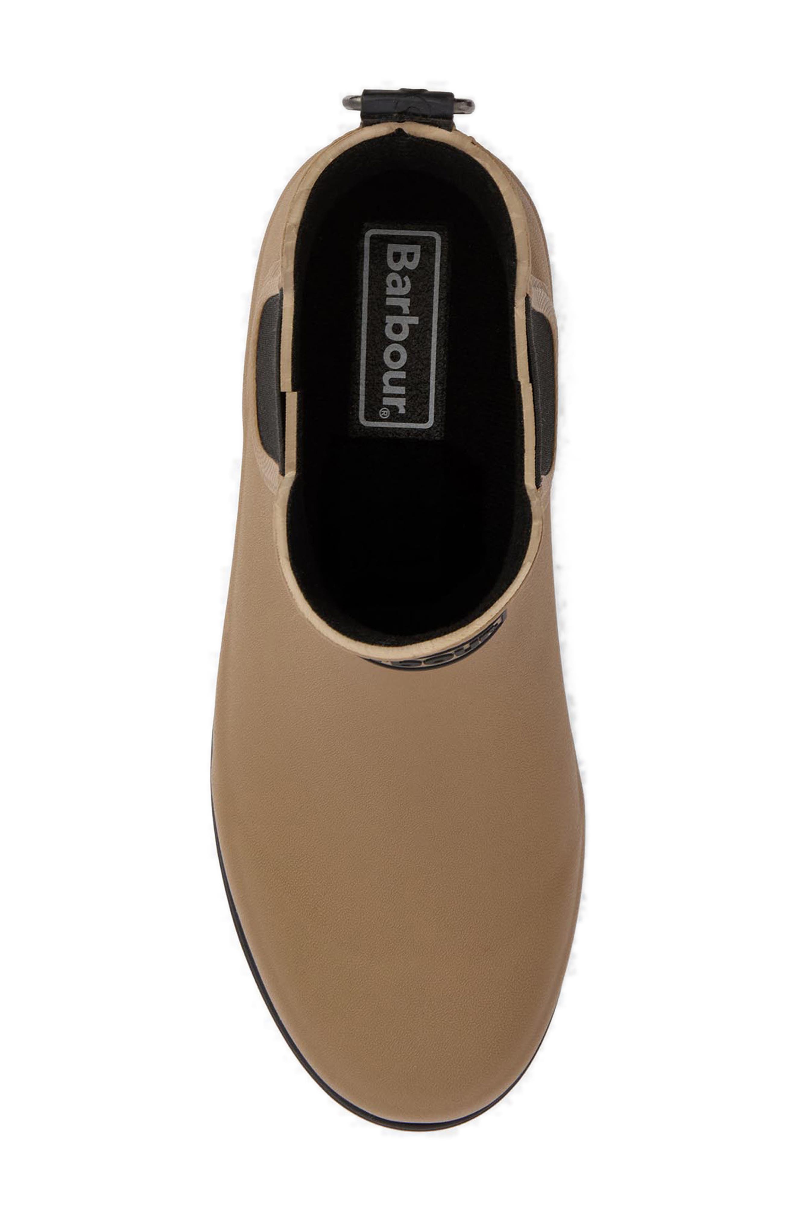 Barbour Fynn Wellington Chelsea Boot, Alternate, color, Military Brown/ Black