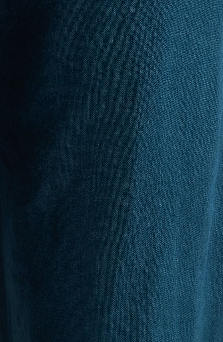 ALEX CRANE Cham Linen Straight Leg Pants, Alternate, color, Dusk