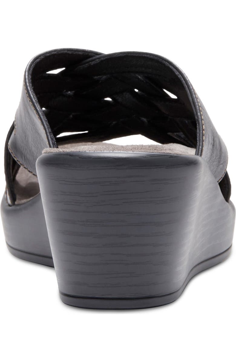 Eastland Giovanna Woven Wedge Sandal, Alternate, color,