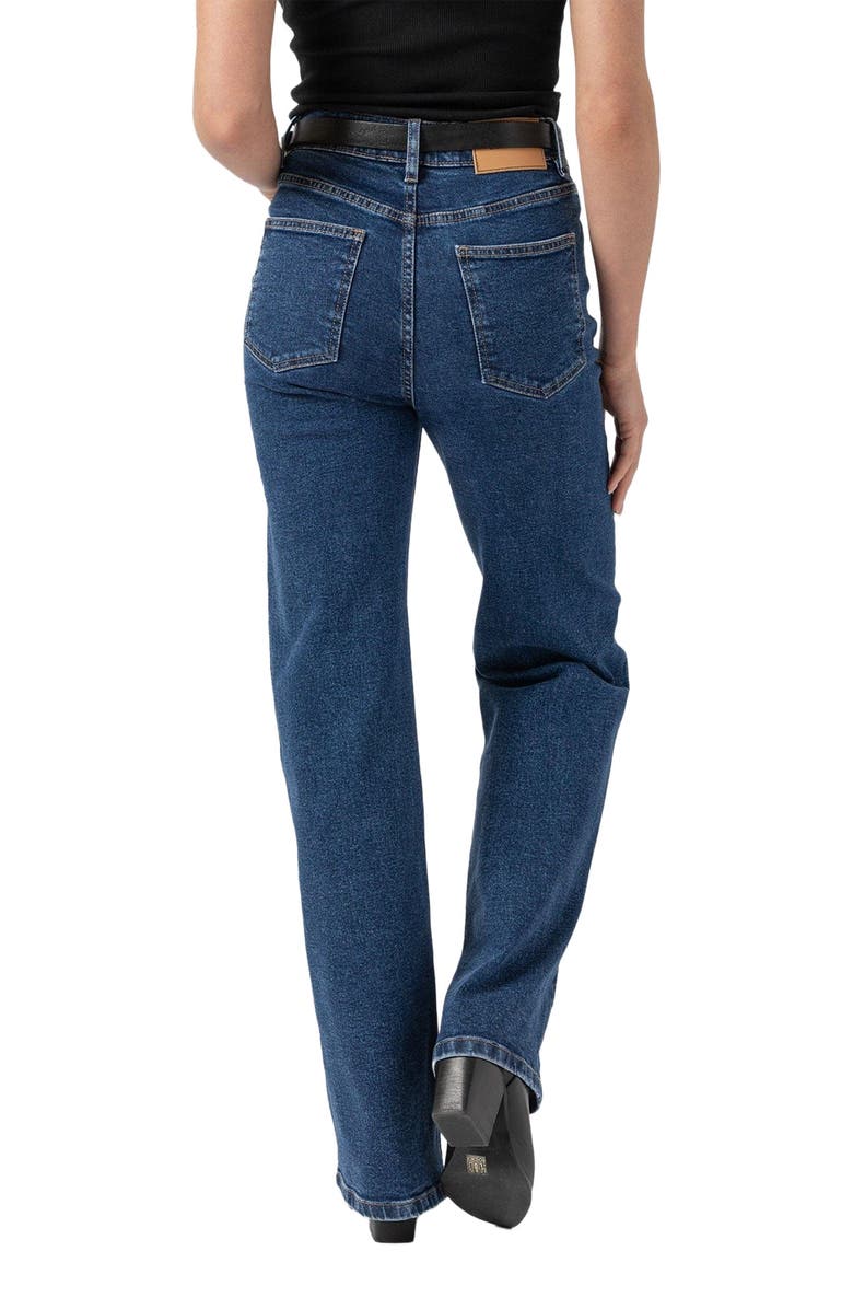 Saint + Sofia Wide Leg Jean, Alternate, color, Blue