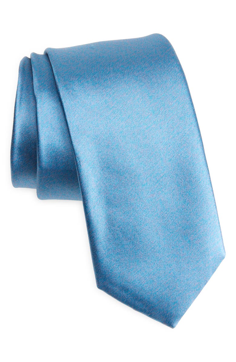 Nordstrom Merritt Solid Silk Tie, Main, color, 
