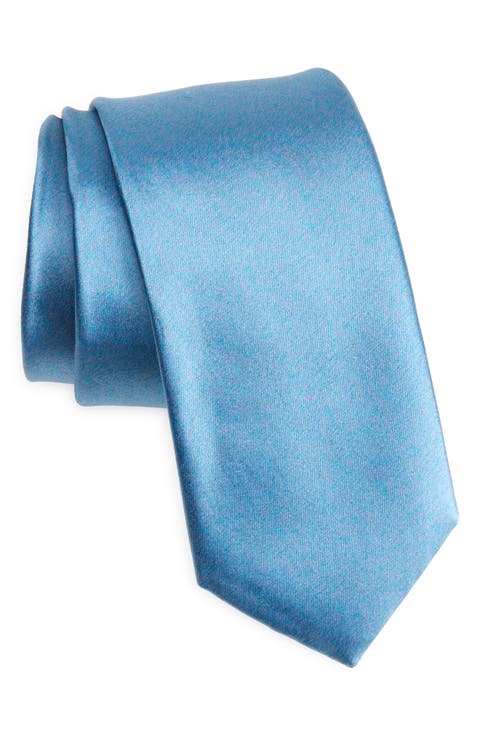 Merritt Solid Silk Tie