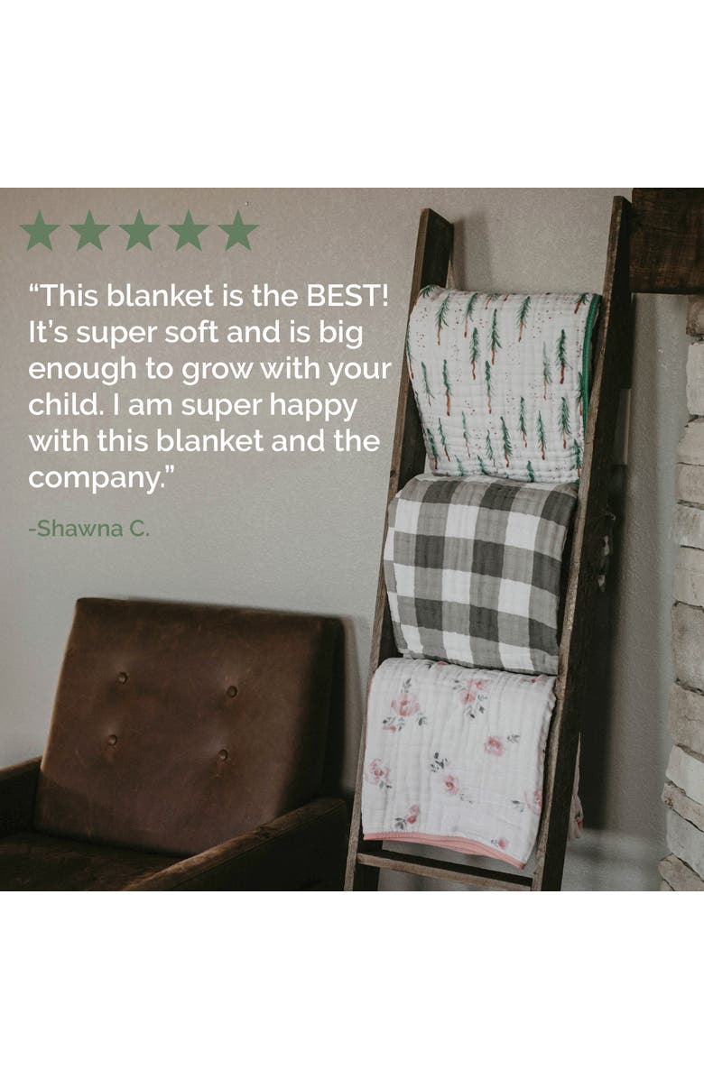 Parker Baby Co. Muslin Quilt, Alternate, color, Gray Buffalo