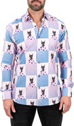 Maceoo Fibonacci Snoop Contemporary Fit Button-Up Shirt