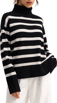 Lilysilk Women's Tarra Stripe Sweater