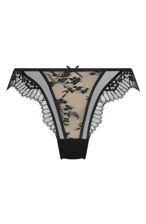 Daphne Mesh & Lace Brazilian Cut Panties