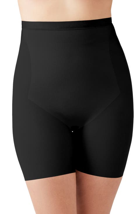 Shape Revelation™ Straight High Waist Thigh Shaping Shorts