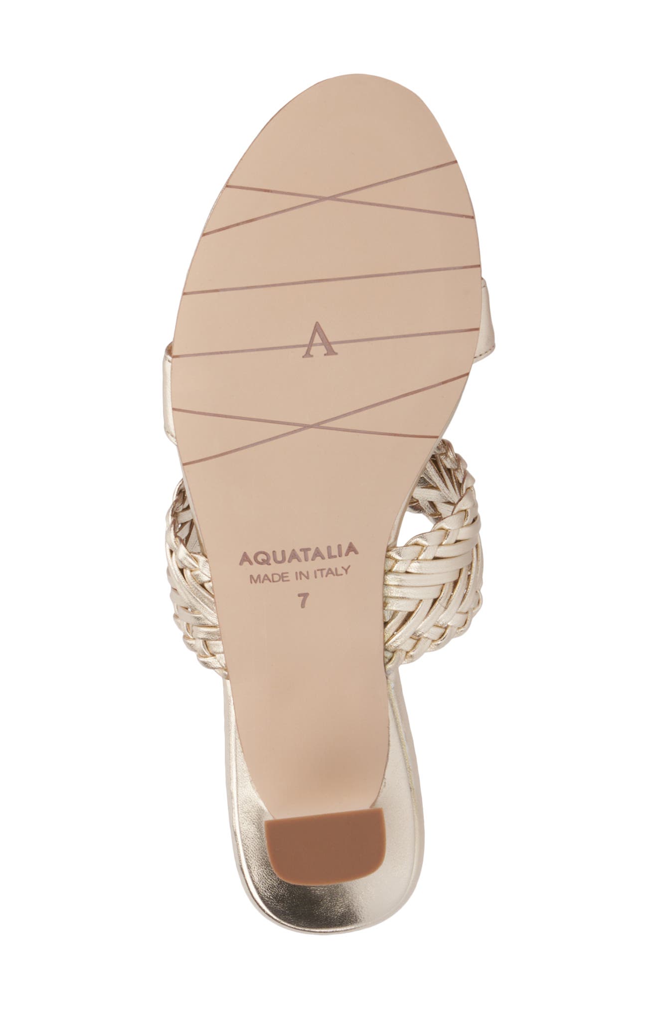 Aquatalia Kerry Water Repellent Slide Sandal, Alternate, color, 