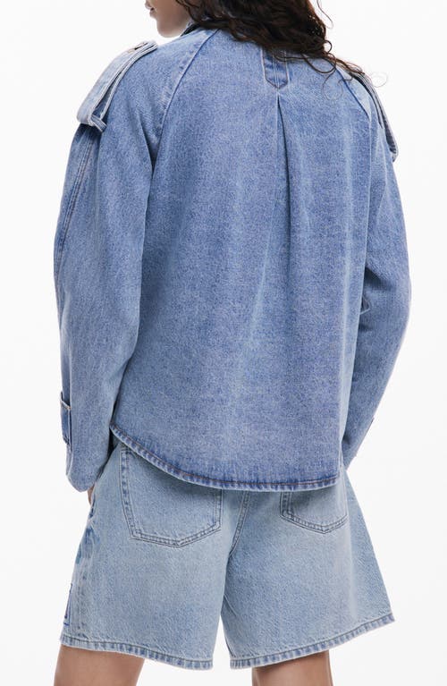 DESIGUAL DESIGUAL OVERSIZE DENIM TRUCKER JACKET