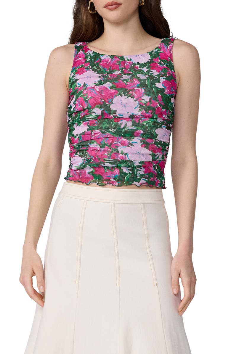 Diane von Furstenberg Athena Reversible Sleeveless Top, Alternate, color, Provence Gossip Pink