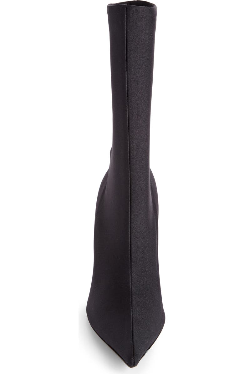 Balenciaga Pointy Toe Mid Bootie, Alternate, color,