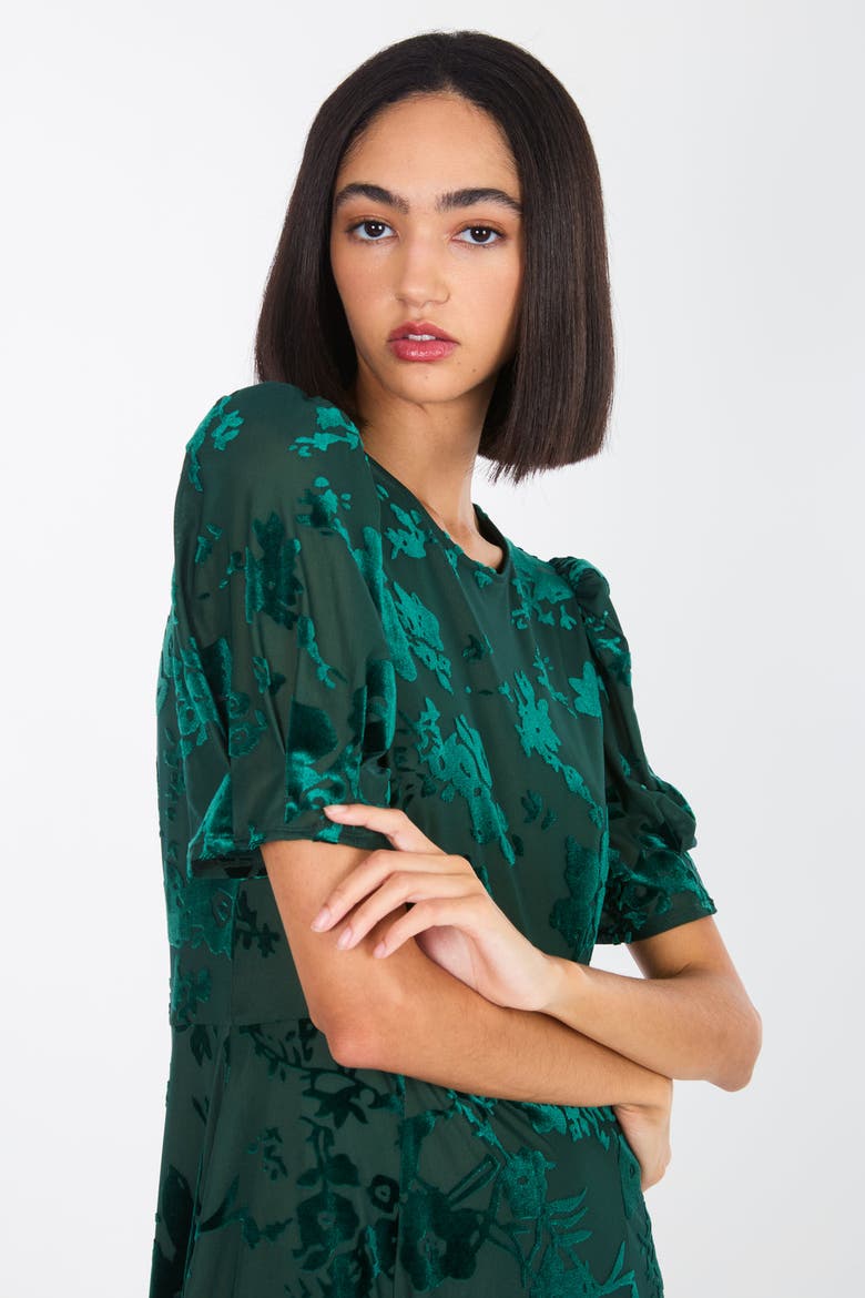 Fran Dress, Alternate, color, Emerald