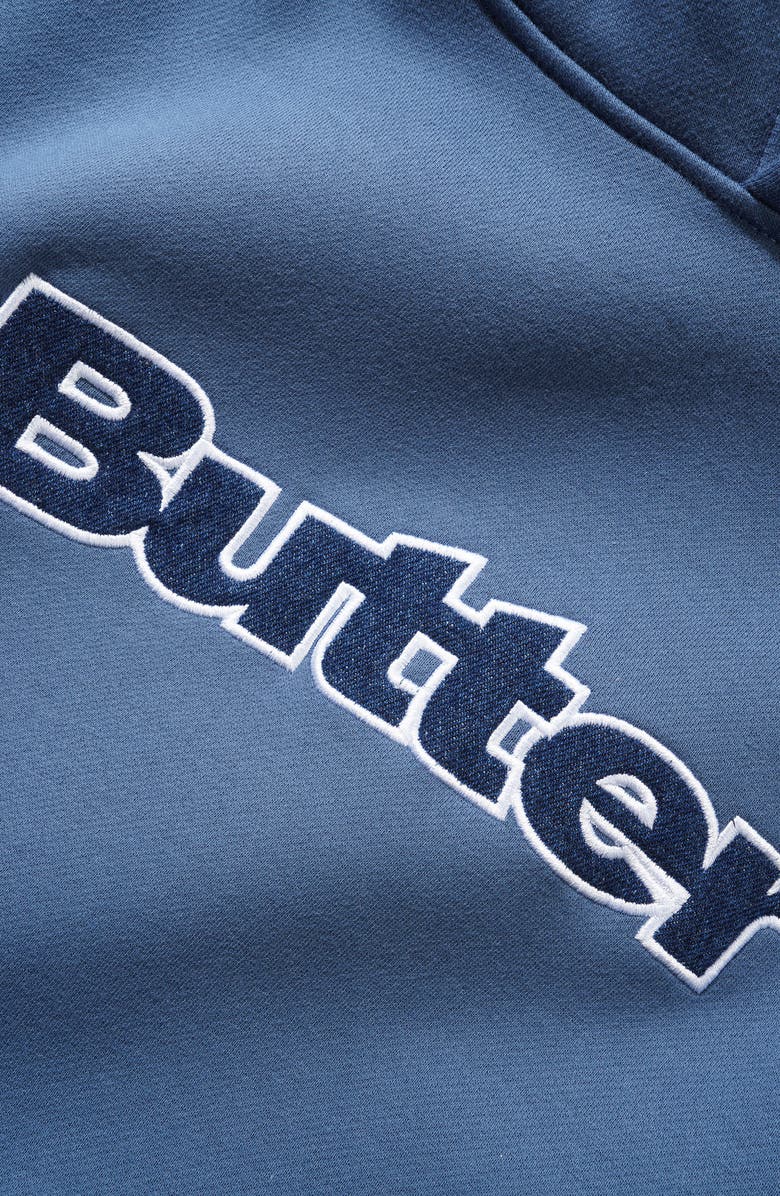 Butter Goods Logo Appliqué Hoodie, Alternate, color, 