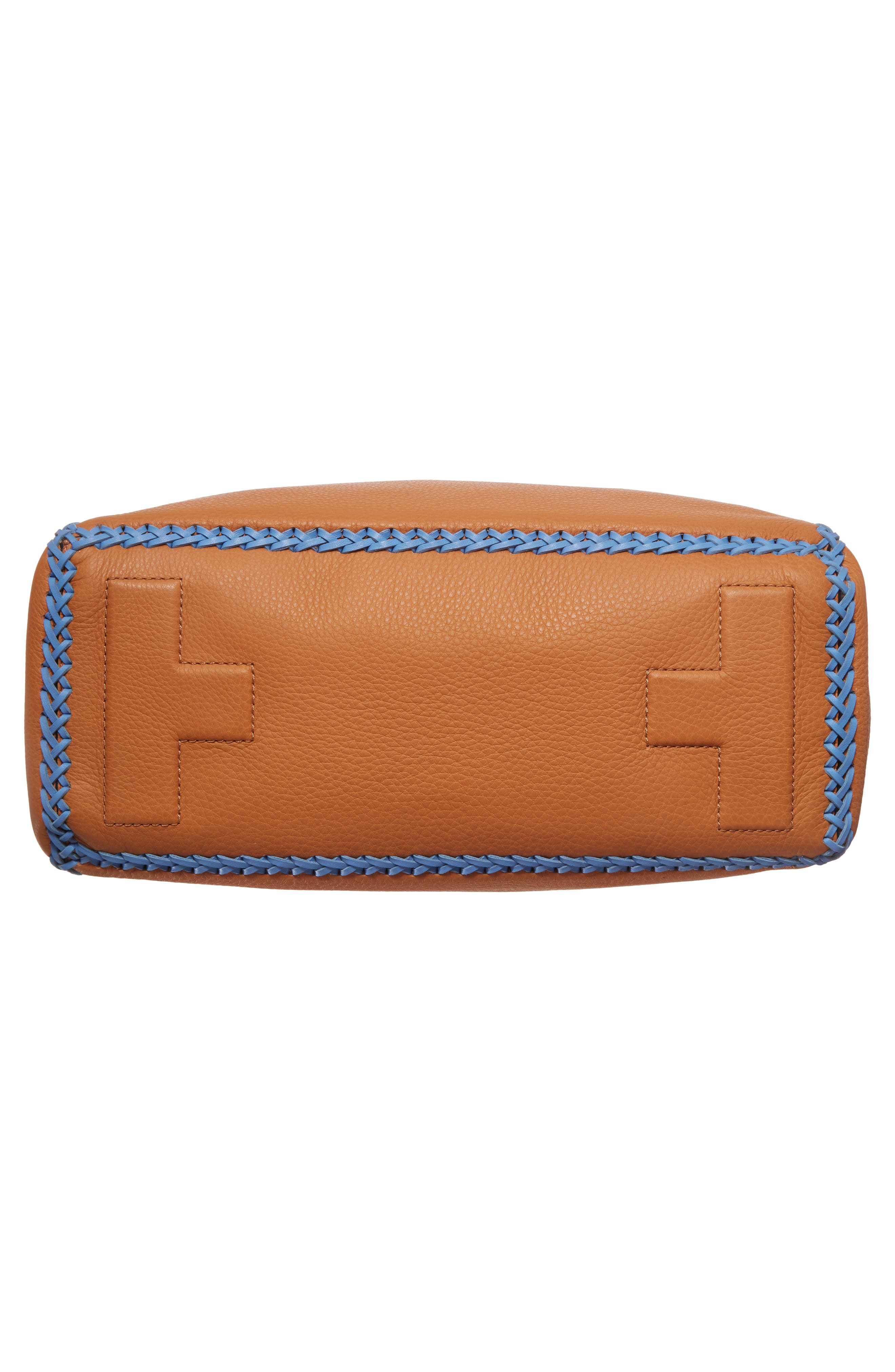 Tory Burch Medium Whipstitch Leather Tote, Alternate, color, 