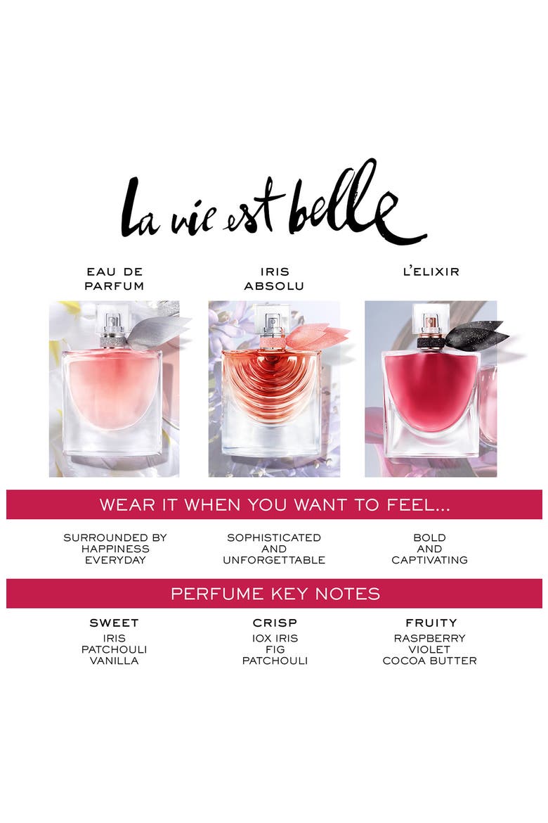 La Vie est Belle L'Elixir, Alternate, color, NO COLOR