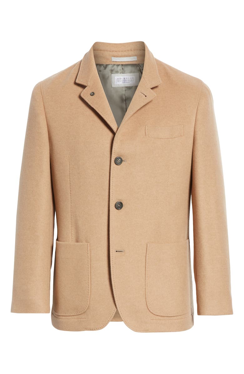 Brunello Cucinelli Plush Cashmere Overcoat, Alternate, color, 