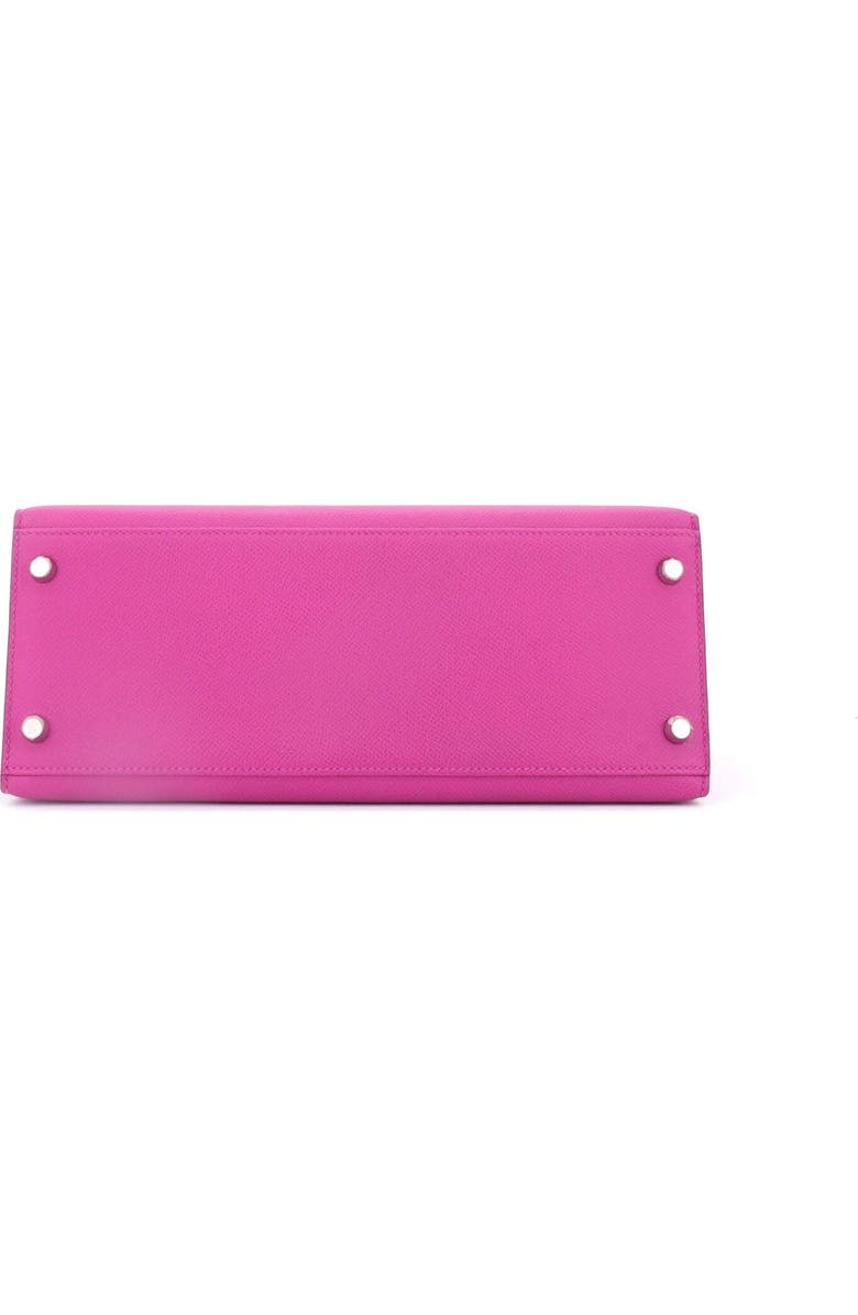 Pre-Owned Hermes Kelly Handbag Pink Epsom with Palladium Hardware 28, Alternate, color, Rose Pourpre