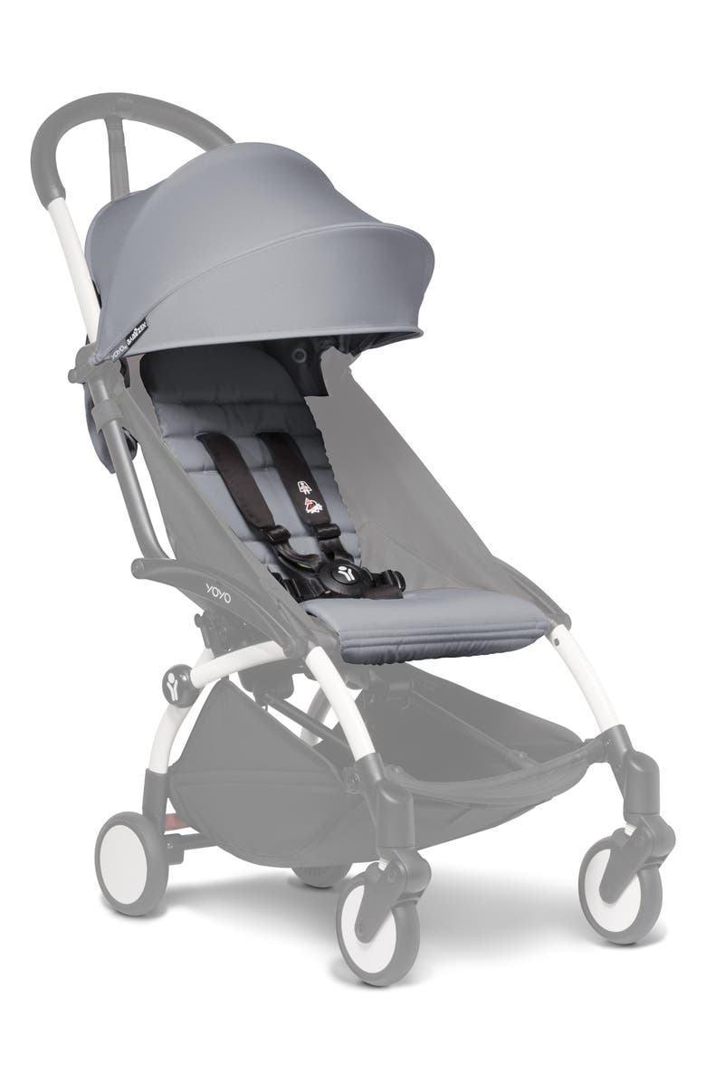 BABYZEN<sup>™</sup> YOYO 6+ Color Pack Seat/Fabric Set for BABYZEN YOYO+ and YOYO² Stroller Frames, Main, color, Stone