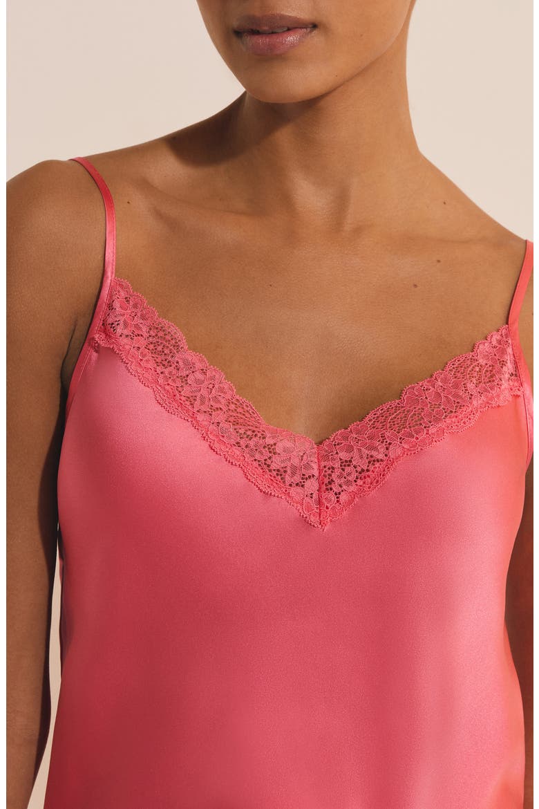 Milky Silk Camisole, Alternate, color, VERMILION