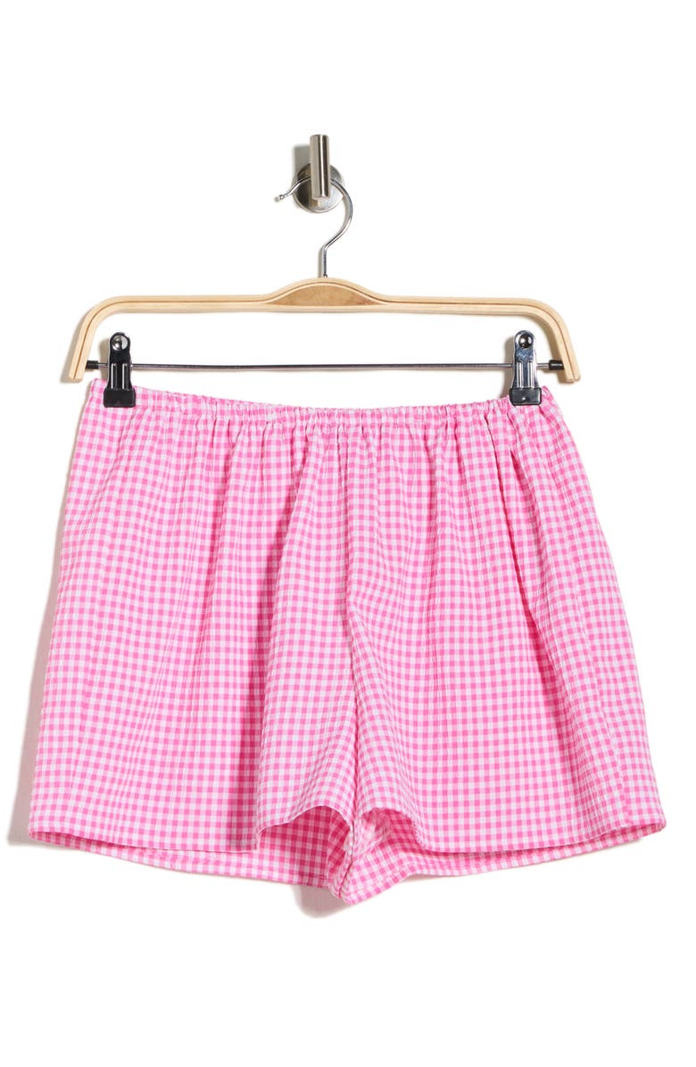 WAYF Elastic Shorts, Main, color, Pink