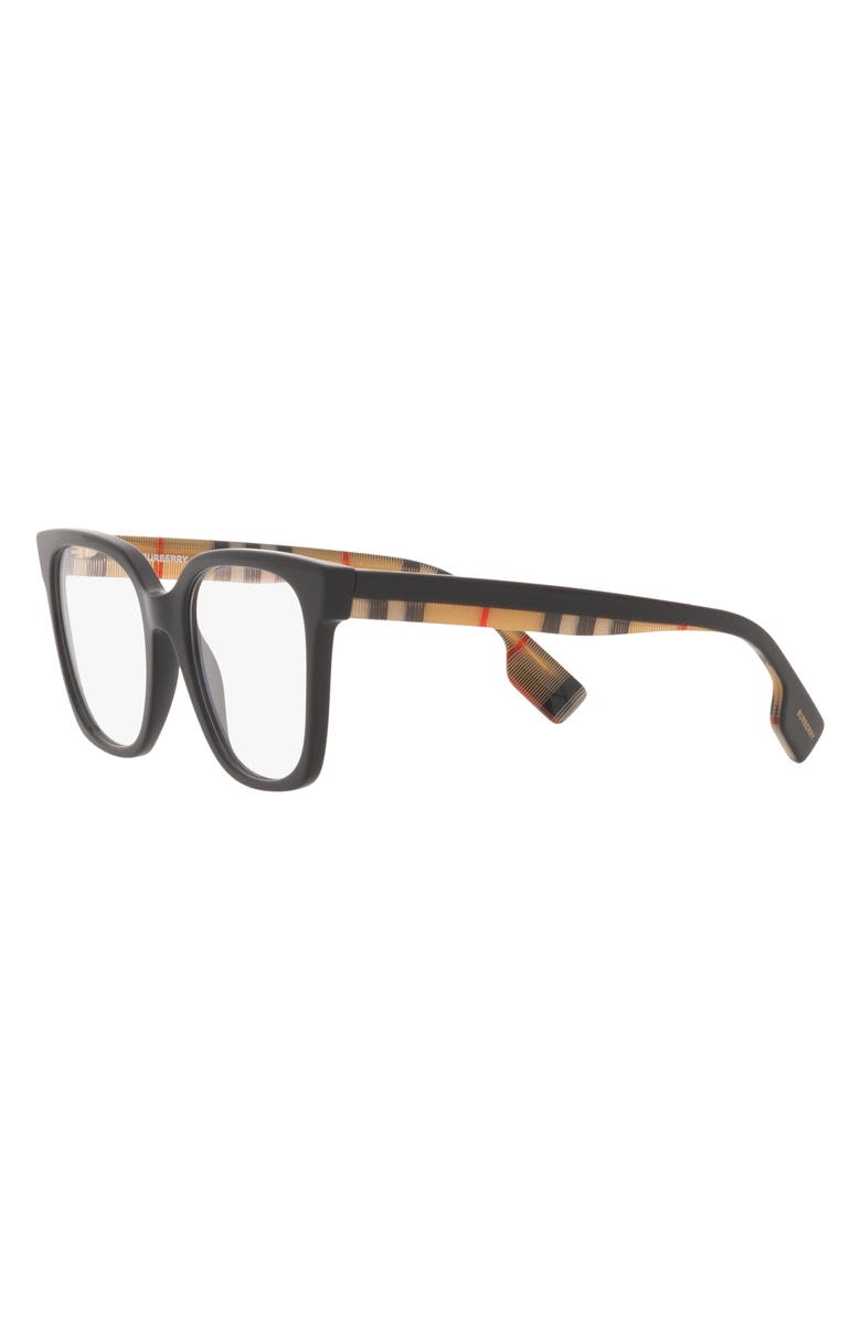Burberry Evelyn 52mm Square Optical Glasses, Alternate, color, 