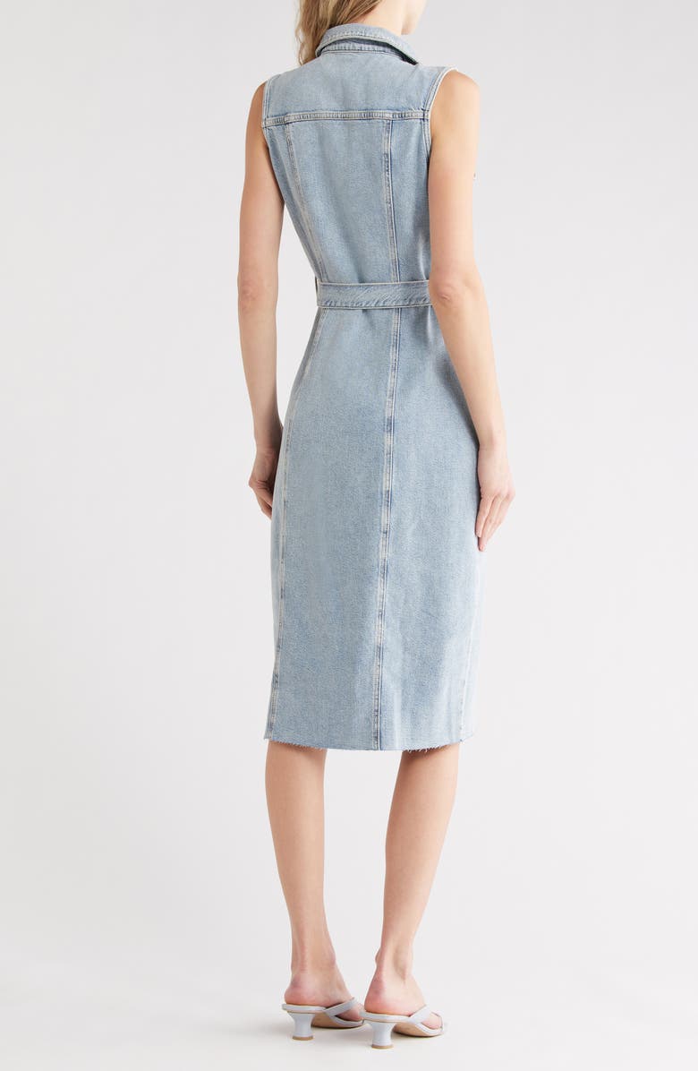 Rails Costa Denim A-Line Dress, Alternate, color, Low Tide
