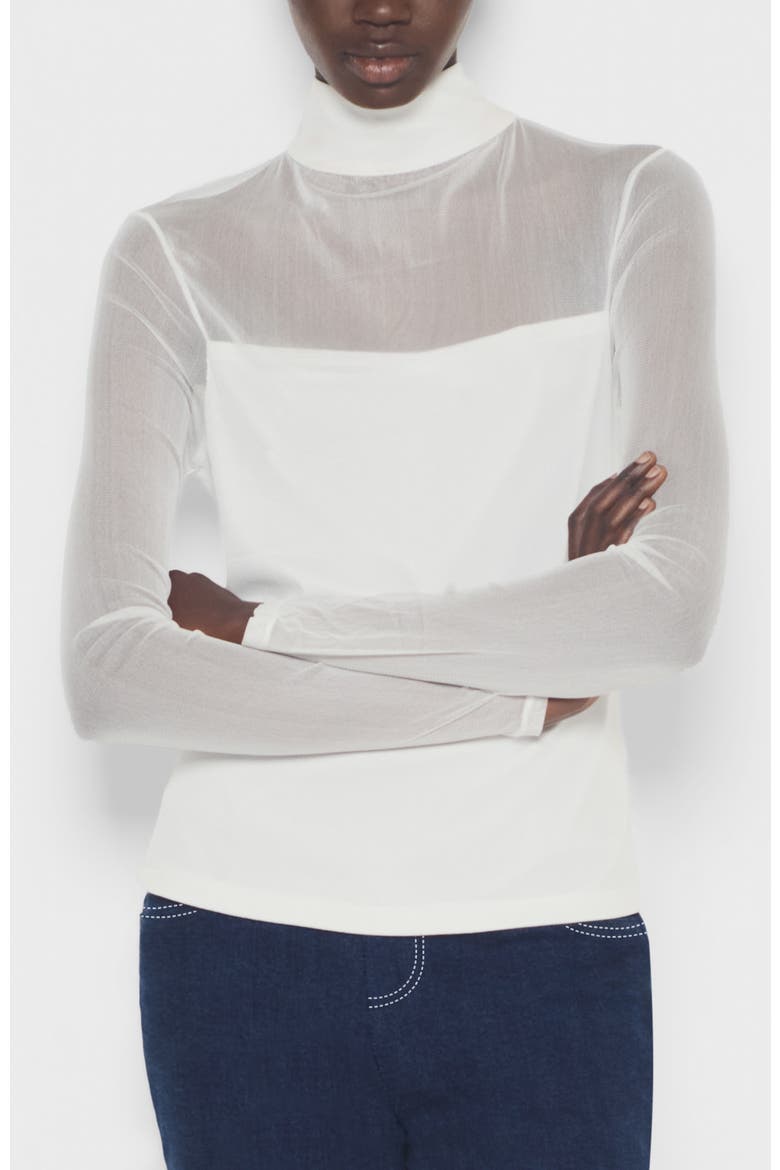 Eclipse Turtleneck, Main, color, White