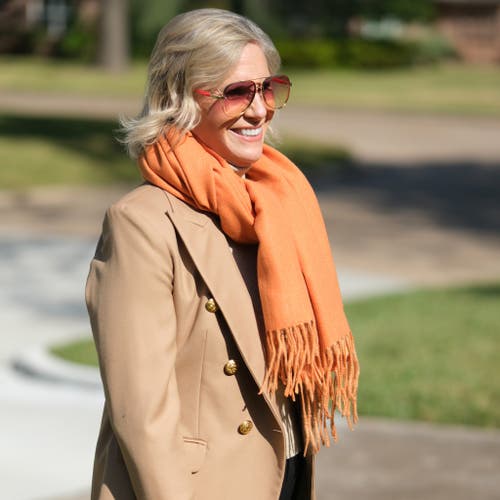Youzey The Victoria Scarf In Brown
