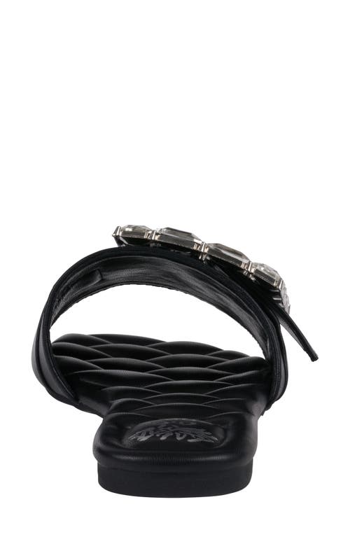 Gc Shoes Bianca Slide Sandal In Black