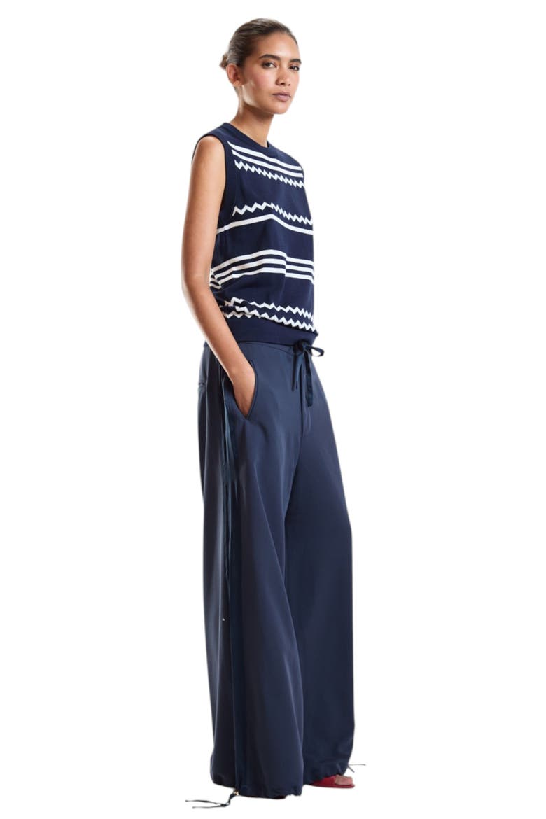 Ziggy Knit Tank, Alternate, color, Navy